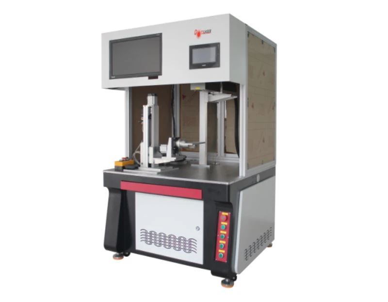 CNC automatic fiber laser marking system