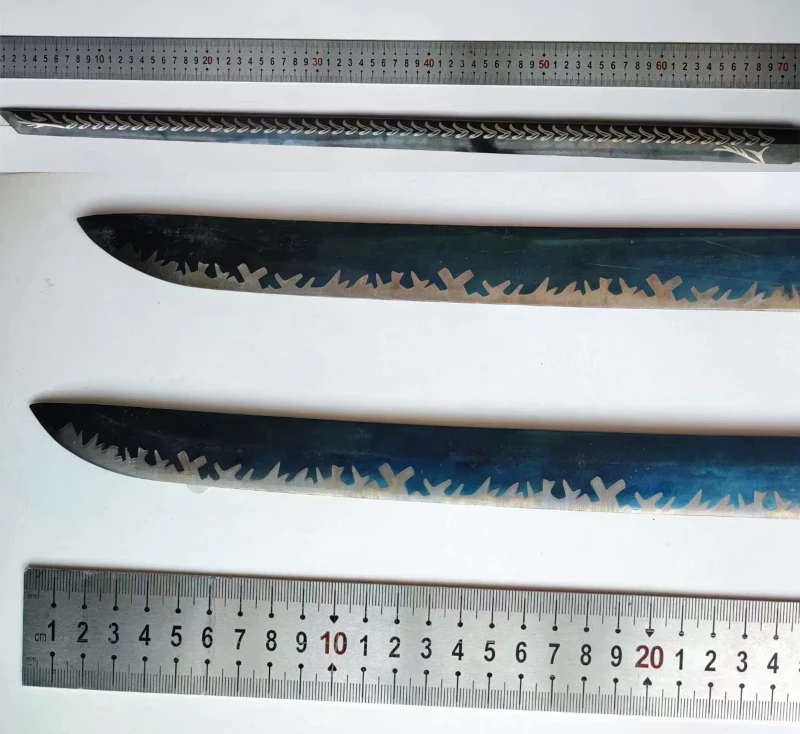 sword black laser engraving sword black laser engraving