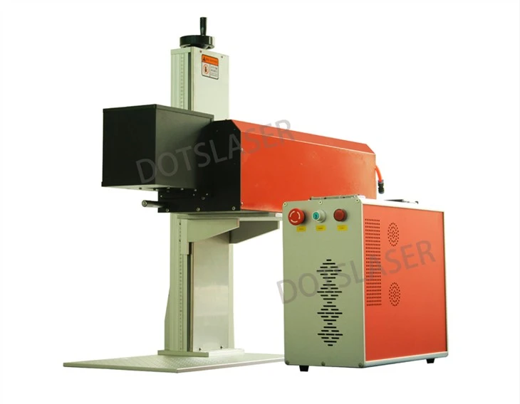 3D 60 W dinaminio fokusavimo CO₂ lazeris