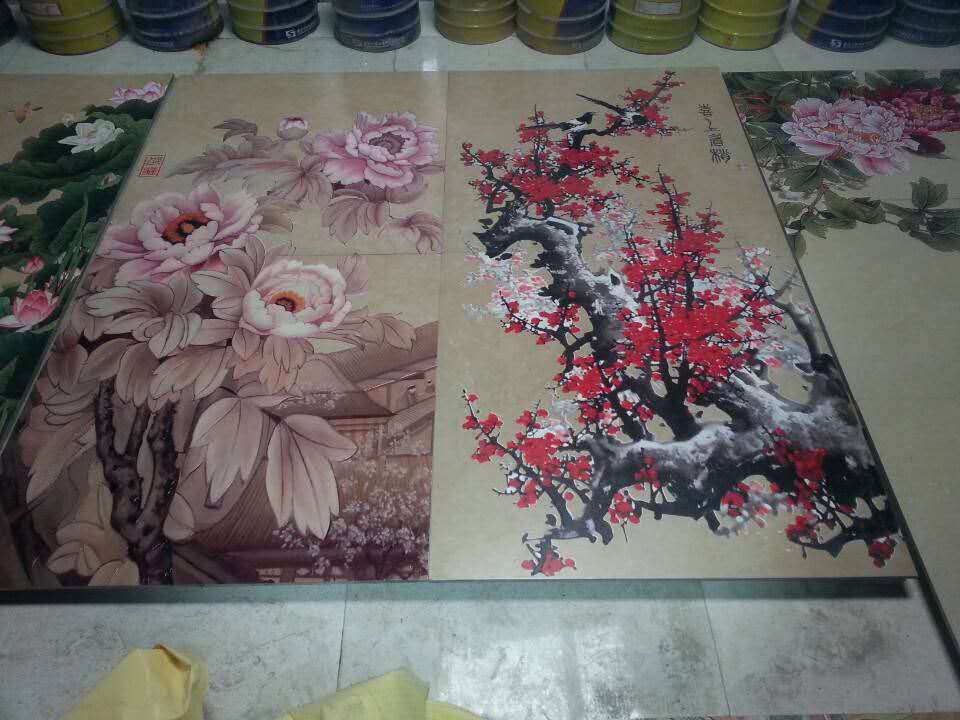 Laser engraving flowers pattern Laser engraving flowers pattern