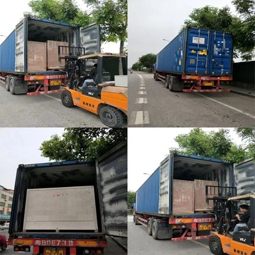 CO2 larger power marking machine shipment